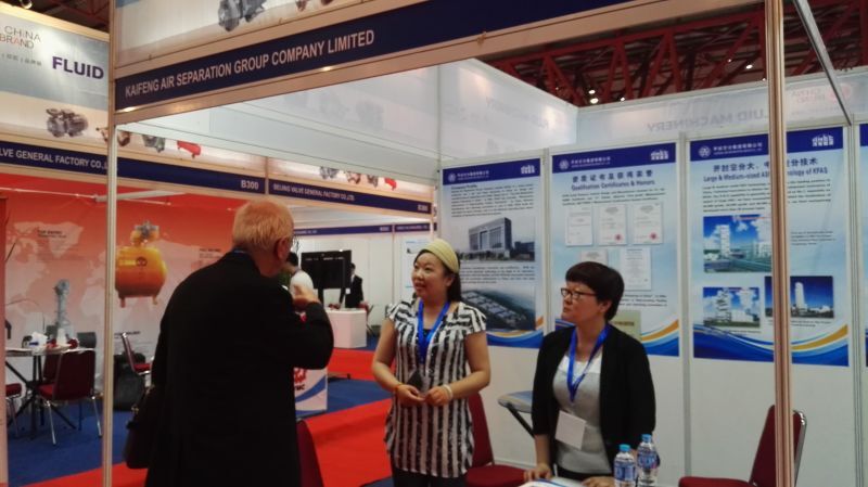公司參加印尼舉辦的2016中國國際流體機械展覽會
